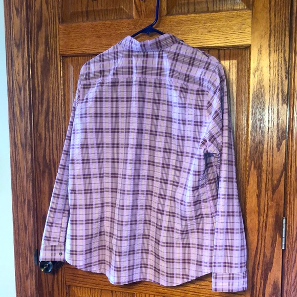 NEW LISTING! Eddie Bauer Button Down Blouse - Picture 6 of 7